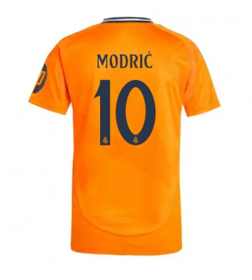 Real Madrid Luka Modric #10 Udebanetrøje 2024-25 Kort ærmer